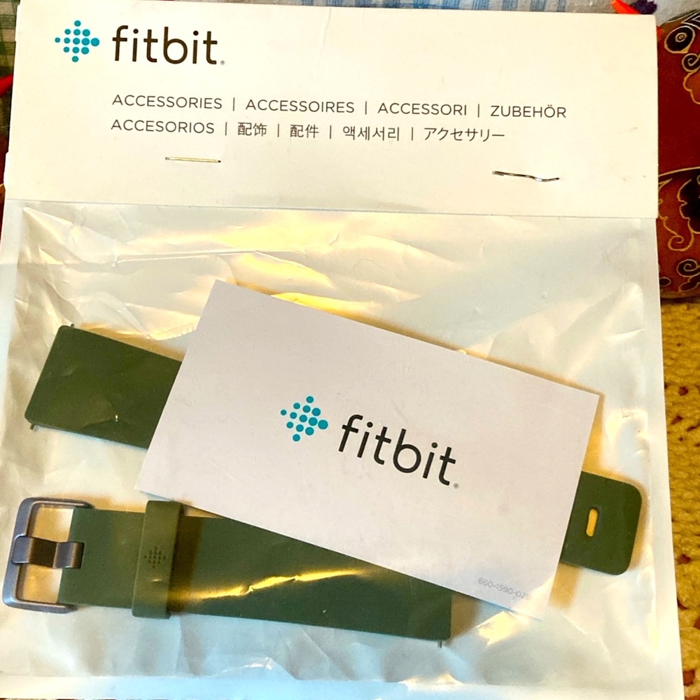 Fitbit Watch Band, Green, Fitbit Accessory, NWT